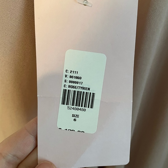 NWT BHLDN Doria Dress in whipped apricot. - Picture 7 of 11